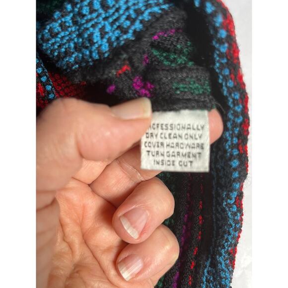 St. John Evening Sequin Stretch Knit Asymmetrical Top Size 8 Cocktail Party - Picture 8 of 12